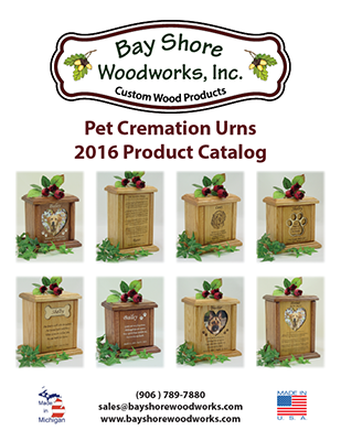 Pet Cremation Urn Catalog